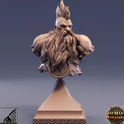 $8.00Flint Hammerfell BUST - The White Ravens of Norrokk