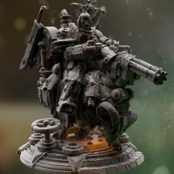 $8.00Mounted Steampunk Super Soldier - Kartol & Gorty