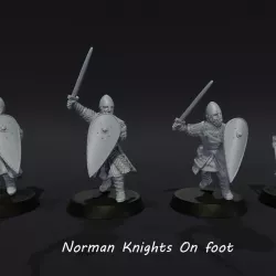$8.00Norman Knights on Foot 1