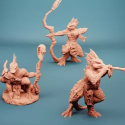$8.99Female Lizardfolk (Set of 3)
