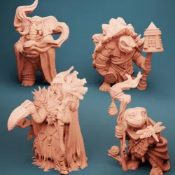 $8.99Heartwood Sages: Storytelling Poses (Set of 4)