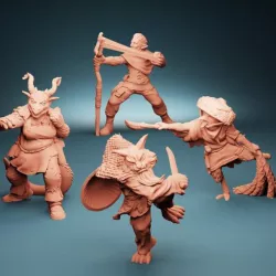 $8.99Heartwood Tradefolk: Adventuring Poses (Set of 4)