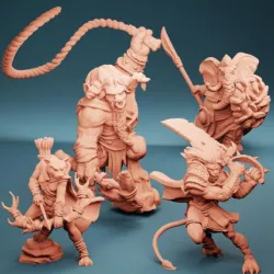 $8.99Heartwood Wardens: Adventuring Poses (Set of 4)