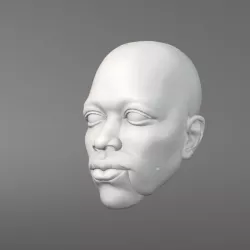 $8.99Jimmy Hendrix, 3D model of head (for doll, marionette, puppet)