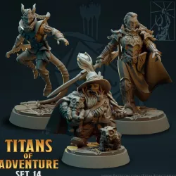 $9.00Titans of Adventure Set 14