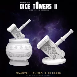 $9.99DC06 Dwarven Hammer & Vase Dice Case Boxes :: Possibly Cool Dice Tower 2