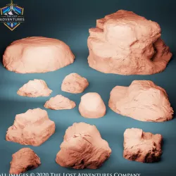 $9.99Rock Outcroppings & Stone Formations (Set of 11)