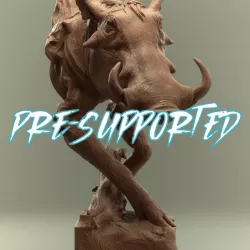 $9.99Savanna Bust Warthog presupported
