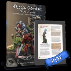 $9.99Side Quests: 10 Encounter-Pack (5E-Compatible) [PDF]
