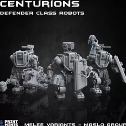 $9.99The Centurions x3 - Melee Robots - Doomsday Collection