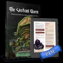 $9.99The Verdant Queen Adventure: 10 Encounter-Pack (5E-Compatible) [PDF]