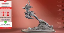 Aloy 3D Printing Figurine | Assembly