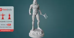 Aquaman 3D Printing Figurine | Assembly