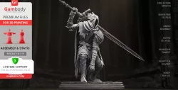 Artorias 3D Printing Figurine | Assembly