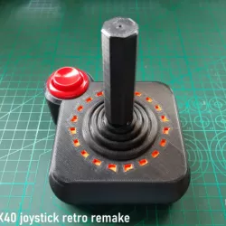 Atari CX10 CX40 Retro Joystick Remake From Arcade Parts