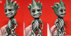 Baby Groot 3D Printing Figurine | Assembly