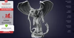 Balrog 3D Printing Figurine in Diorama | Assembly