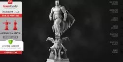 Batman - Dawn of Justice 3D Printing Figurine | Assembly