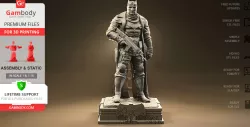 Batman Knightmare 3D Printing Figurine | Assembly