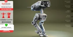 BD-1 Droid 3D Printing Model| Assembly + Active