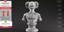 Belmod Bust 3D Printing Figurine | Static