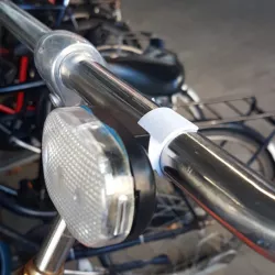 Bike light clip