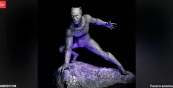 Black Panther 3D Printing Figurine | Assembly