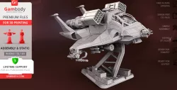 BSG Raptor 3D Printing Model | Assembly