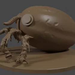 Bugsnaxinspired, Mama Mewon , Tabletop DnD miniature