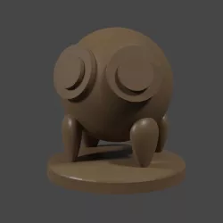 Bugsnaxinspired, Wee Mewon, Tabletop DnD miniature