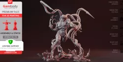 Carnage 3D Printing Figurine | Assembly