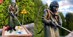Chernobyl Liquidator 3D Printing Figurine | Assembly