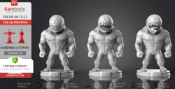 Chibi Venom 3D Printing Miniature | Assembly