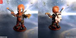 Chubby Deadpool 3D Printing Figurine | Assembly