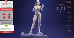 Cobalt: The Pseudoverse Series 3D Printing Figurine | Assembly