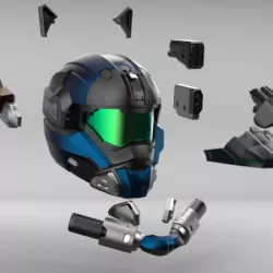 Commando Helmet w/ Attachments - Halo: Reach
