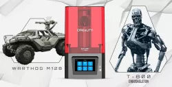 Creality Resin 3D Printer + T-800 Endoskeleton + Warthog M12B