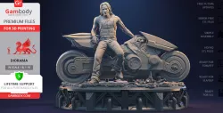 Cyberpunk Diorama for 3D Printing | Assembly