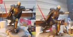 Darth Malgus 3D Printing Figurine | Assembly