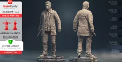 Dean Winchester 3D Printing Figurine | Assembly