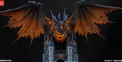 Deathwing 3D Printing Figurine | Assembly