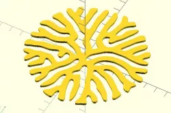 Differential line growth