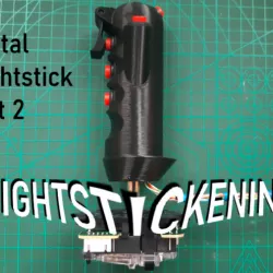 Digital Arcade Flightstick Part 2 (3&5 button)