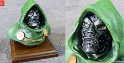 Dr Doom Bust 3D Printing Figurine | Assembly