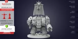 Dreadnought 3D Printing Model | Assembly
