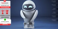 EVE 3D Printing Model | Assembly + Action