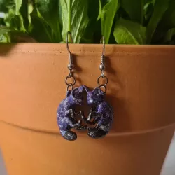Fennec fox earrings necklace keychain
