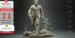 Frankenstein's Monster 3D Printing Figurine | Assembly