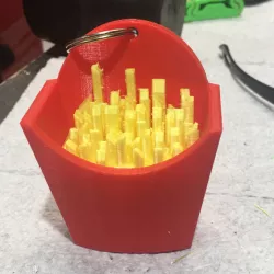 Fry Box Keychain