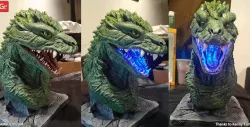 Godzilla 2000 Bust 3D Printing Figurine | Assembly